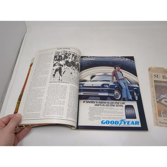 1983 Syracuse Orange Football Game Program & Newspaper NCAA Tim Green Mike Siano - Picture 14 of 16